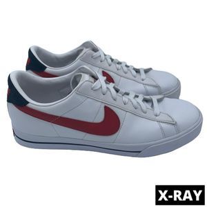 nike sweet classic leather white